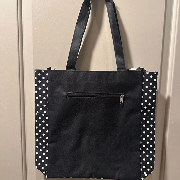 Hello Kitty Black Polka Dot Tote Bag - Picture 4 of 5